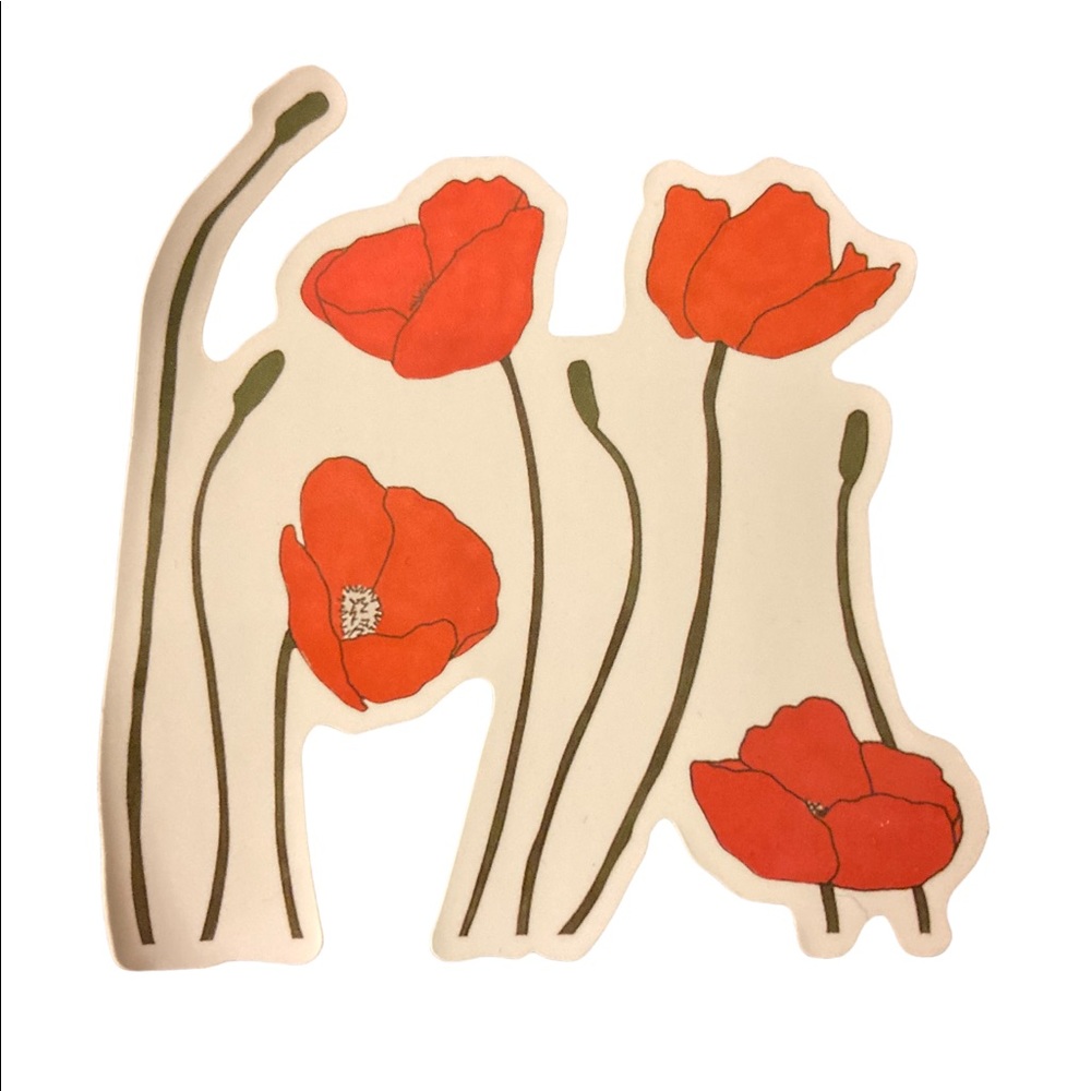Sticker Poppies 🌺